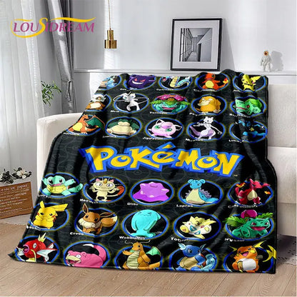 Pokemon Soft Plush Blanket